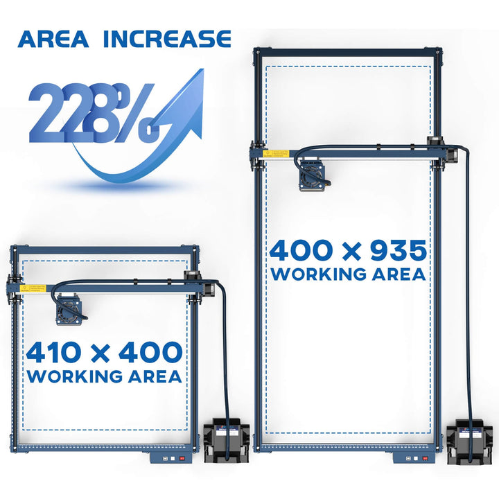 SCULPFUN S30 Series engraving area expansion kit