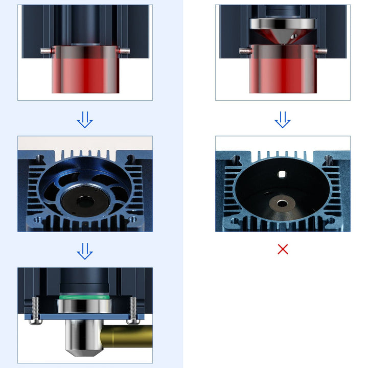 SCULPFUN S9 Air Assist Nozzle Kit（without air pump）