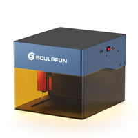 Sculpfun iCube Pro Max 10W Portable Laser Engraver with Smoke Filter, Temperature Alarm, 120x120mm Area