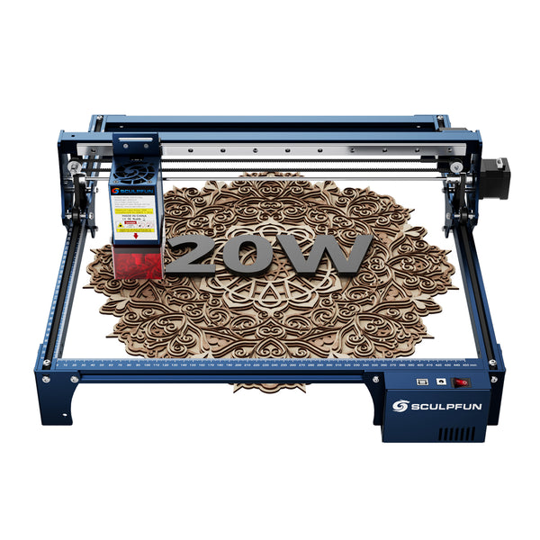 SCULPFUN S30 Pro Max: 20W Laser Engraving and Cutting Machine