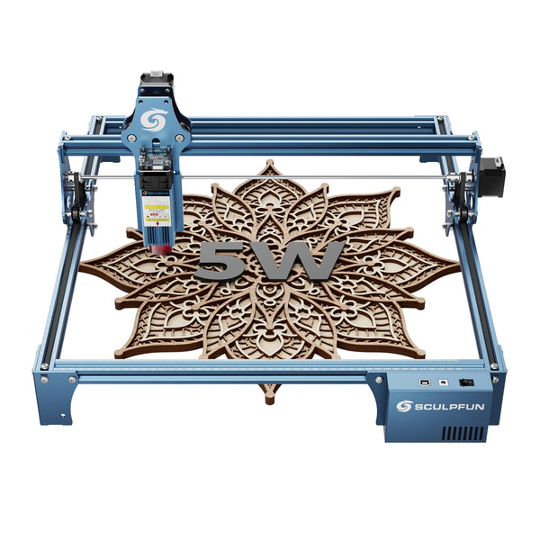 SCULPFUN S9 5.5W Laser Engraver With 0.06mm Ultra-Fine Compressed Spot