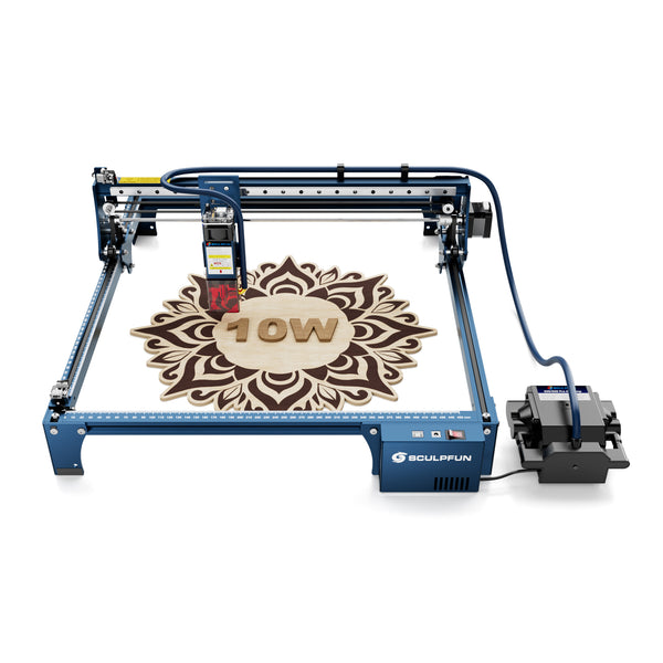 SCULPFUN S30 Pro: 10W Laser Engraving Machine with Automatic Air-Assist