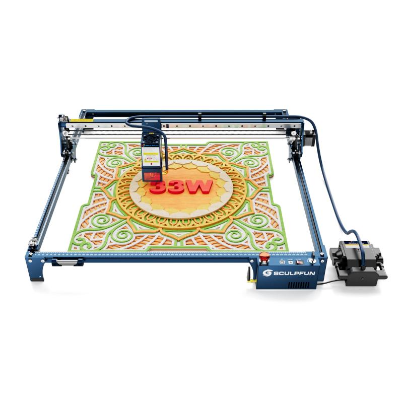 SCULPFUNS30Ultra33WLaserEngravingandCuttingMachine